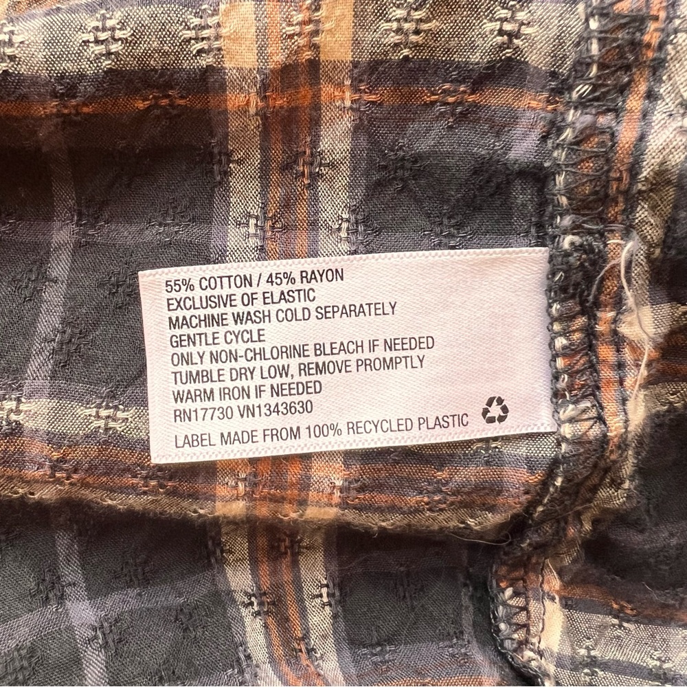 Universal Thread Plaid Long Sleeve Mini Dress - image 4